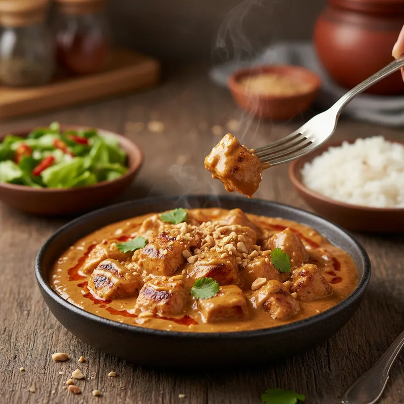 Sauce arachide poulet