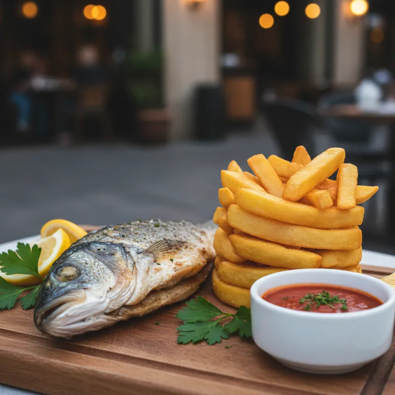 Frites poisson